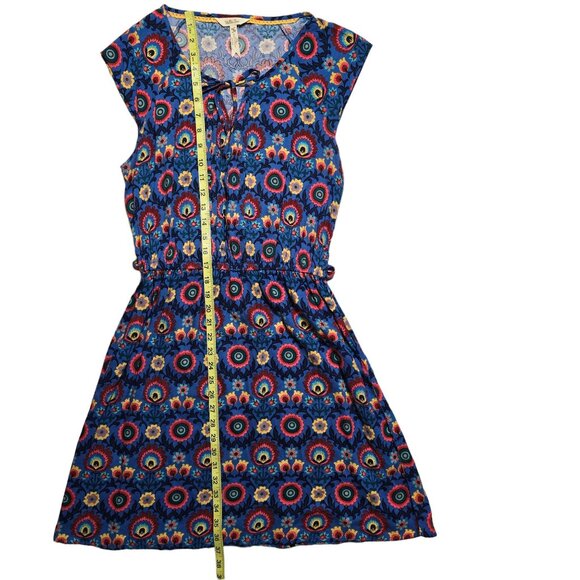 Matilda Jane Blue Floral‎ Dress Size M Excellent Condition - Picture 4 of 5